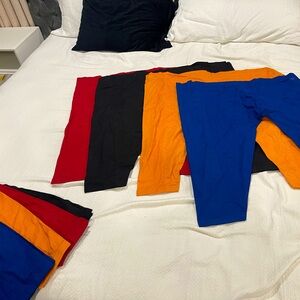 Set of 4 cotton custom pants shalwars